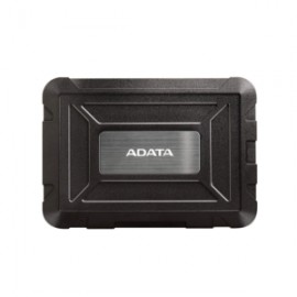 CASE 2.5Ó SSD/HDD SATA 7mm/ 9.5mm USB 3.1 NEGRO RESISTE GOLPES/AGUA – AED600-U31-CBK