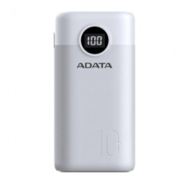 POWER BANK PORTABLE 10,000mAh USB-C , USB-A, + Cable USB-C  BLANCO – AP10000QCD-DGT-CWH