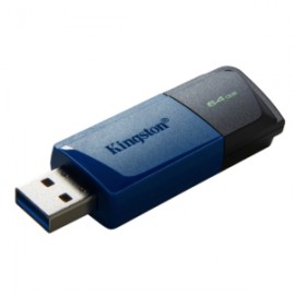 USB 64GB 3.2 Gen 1 Exodia Azul con Negro – DTXM/64GB