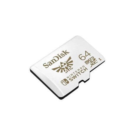 MicroSD 64GB   NINTENDO SWITCH CLASS10 UHS-1 100/60MB/s PLATA