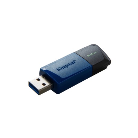 USB 64GB 3.2 Gen 1 Exodia Azul con Negro – DTXM/64GB