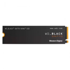 SSD 500GB M.2 2280 PCIe GEN4X4  NVMe 5000MB/4000MB Black SN770 – WDS500G3X0E
