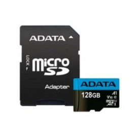 MicroSD 128GB  CLASS10 UHS-I U1 A1 100MB/25MB/seg + ADAPTADOR