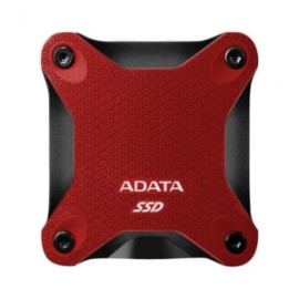 SSD 480GB EXTERNO STYLISH ANTISHOCK 440MB/s USB 3.2 ROJO – ASD600Q-480GU31-CRD